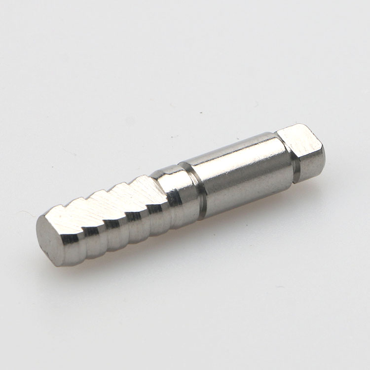 Pignon spiral en acier inoxydable avec extrémité f