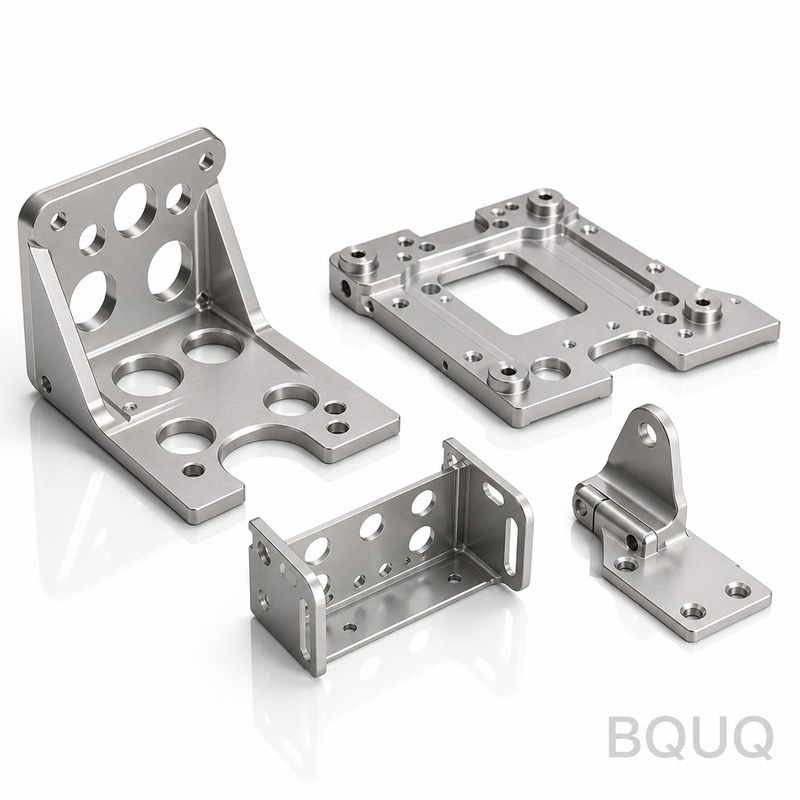 Supports d'avion usinés CNC - Fabrication de précision | BQUQ