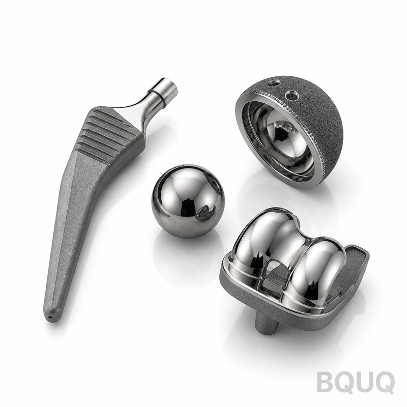 Composants d'Articulation Prothétique Usinés CNC B