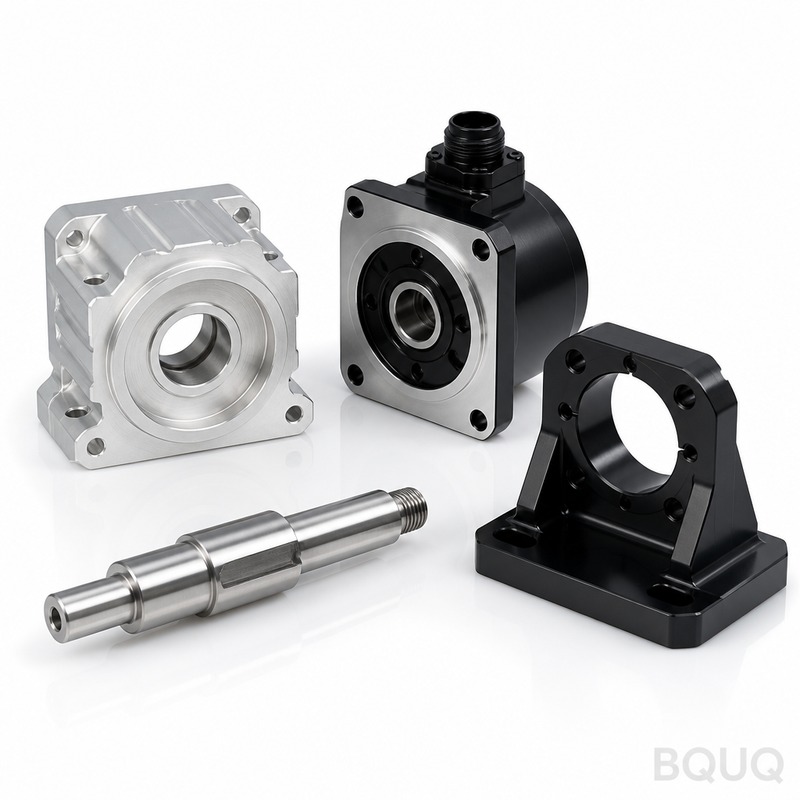 Pièces de moteur servo usinées CNC sur mesure – Fa