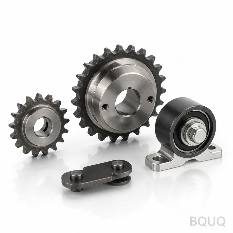 Pignons et Chaînes Usinés CNC BQUQ | Fabrication d