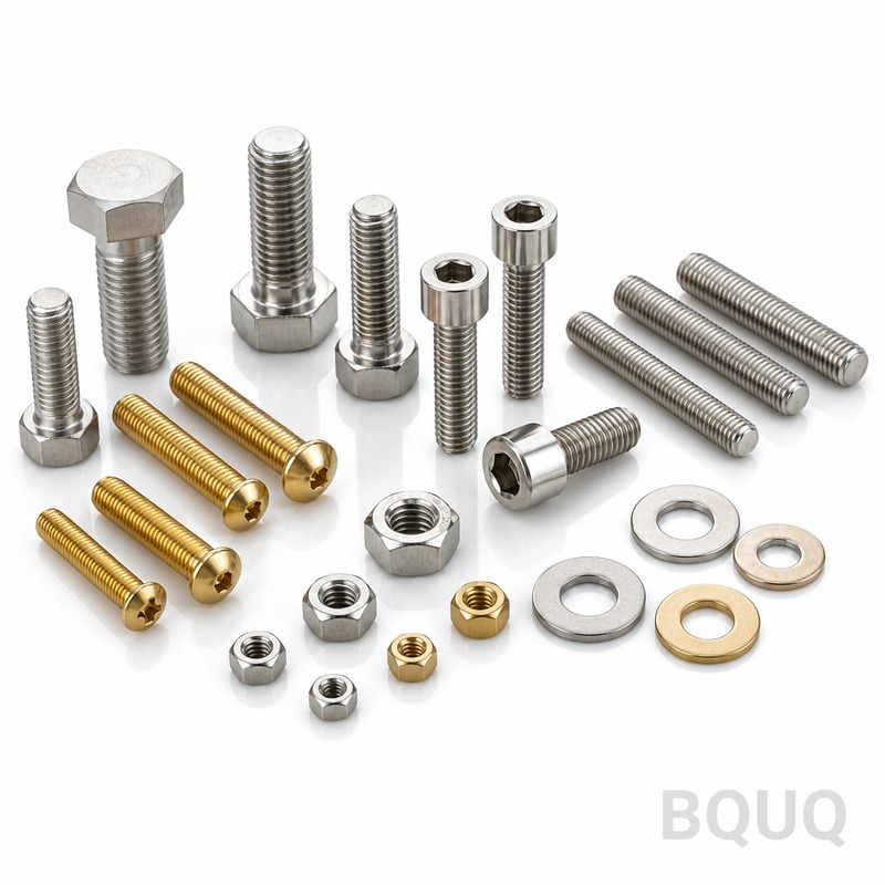 Fixations filetées usinées CNC BQUQ – Boulons, vis