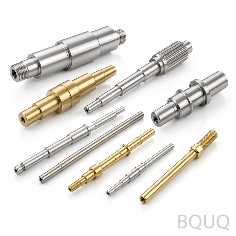 Arbres de précision usinés CNC BQUQ | Tolérance ±0