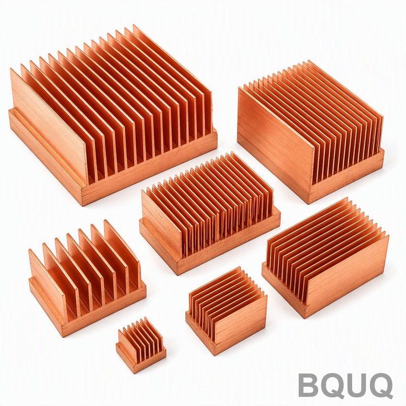 Collection de dissipateurs thermiques à ailettes s