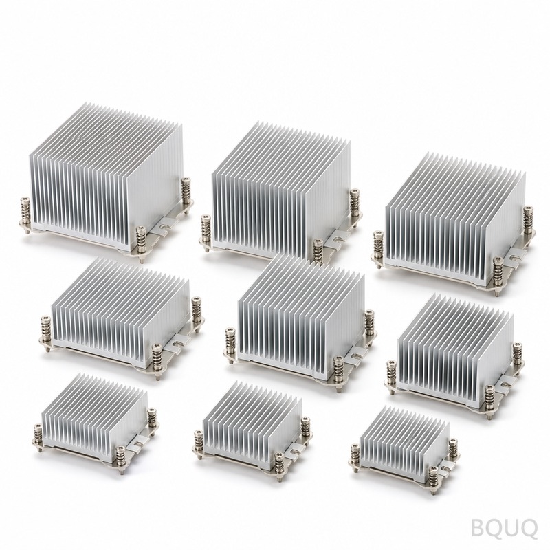 Refroidisseur CPU en Aluminium BQUQ | Usinage CNC 