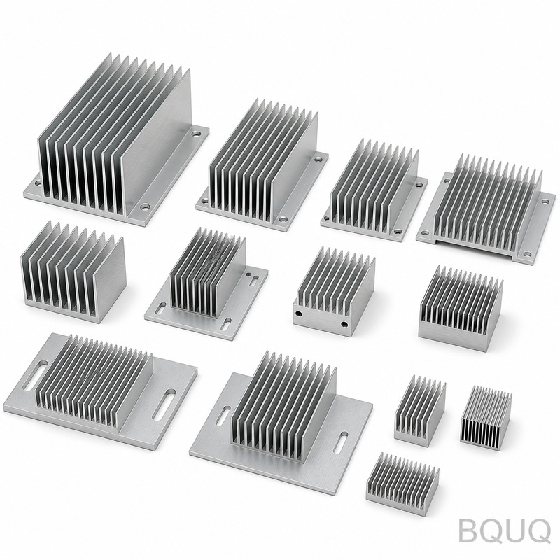 Collection de dissipateurs thermiques en aluminium
