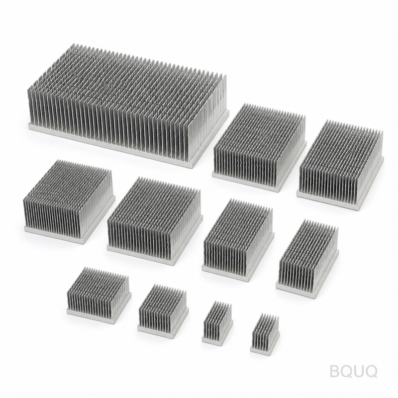 Dissipateur en Aluminium à Ailettes Plissées BQUQ 