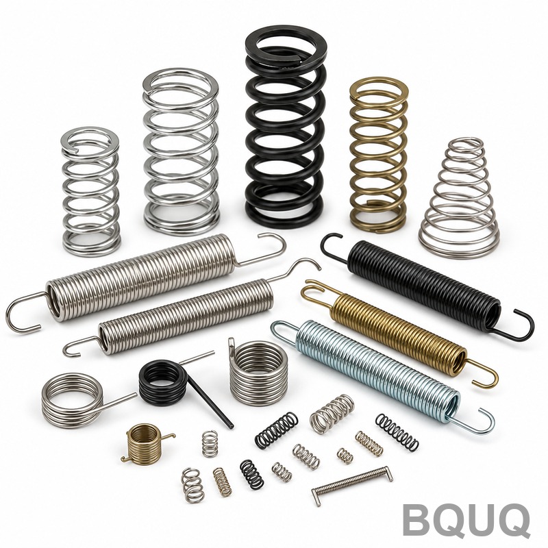 Ressorts coniques vs cylindriques : quand utiliser chaque conception ?