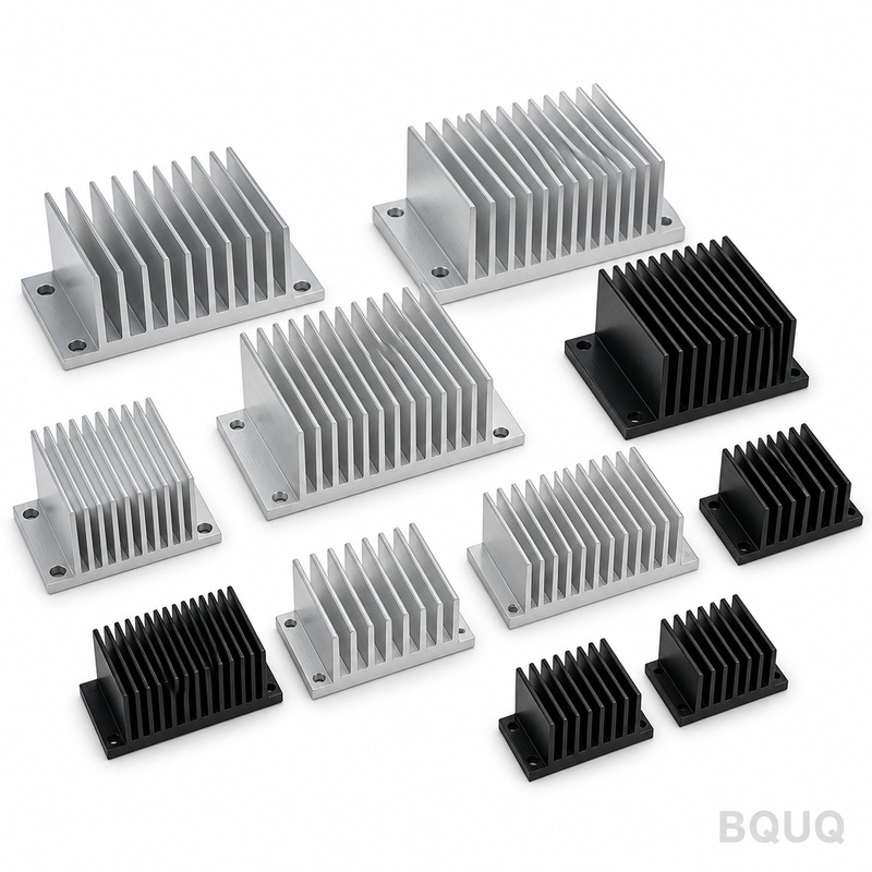 Dissipateur thermique pour alimentation usiné CNC 