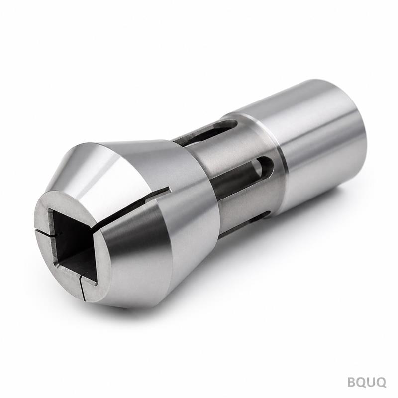 Mandrin de serrage à alésage carré type 46 pour tour automatique, usiné CNC BQUQ