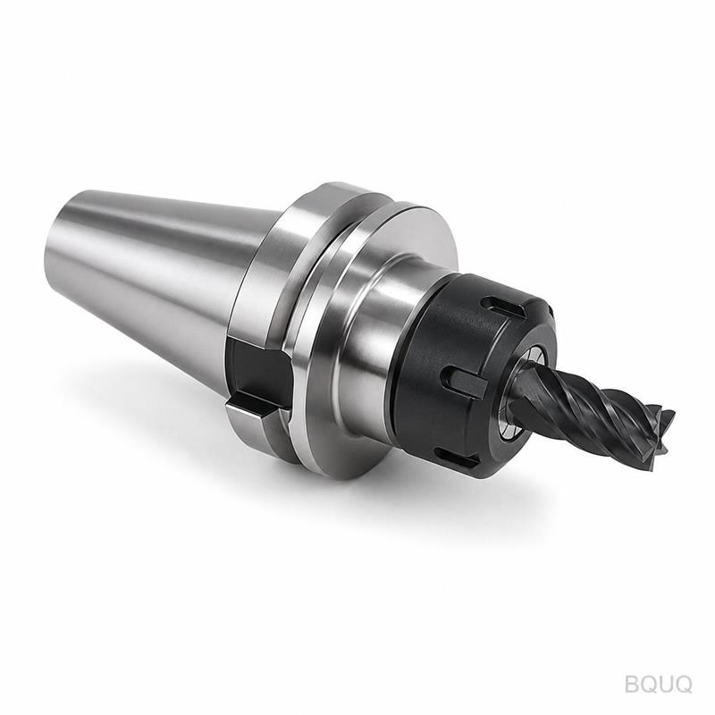 Mandrin de serrage BQUQ usiné CNC BT40 avec porte-
