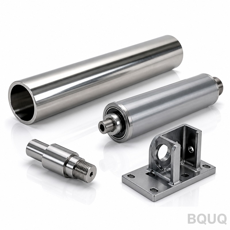 Pièces de rouleaux de convoyeur usinées CNC BQUQ –