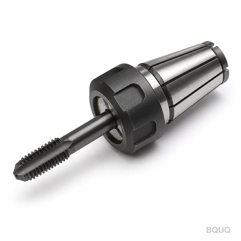Mandrin de serrage ER25 usiné CNC avec taraudage C