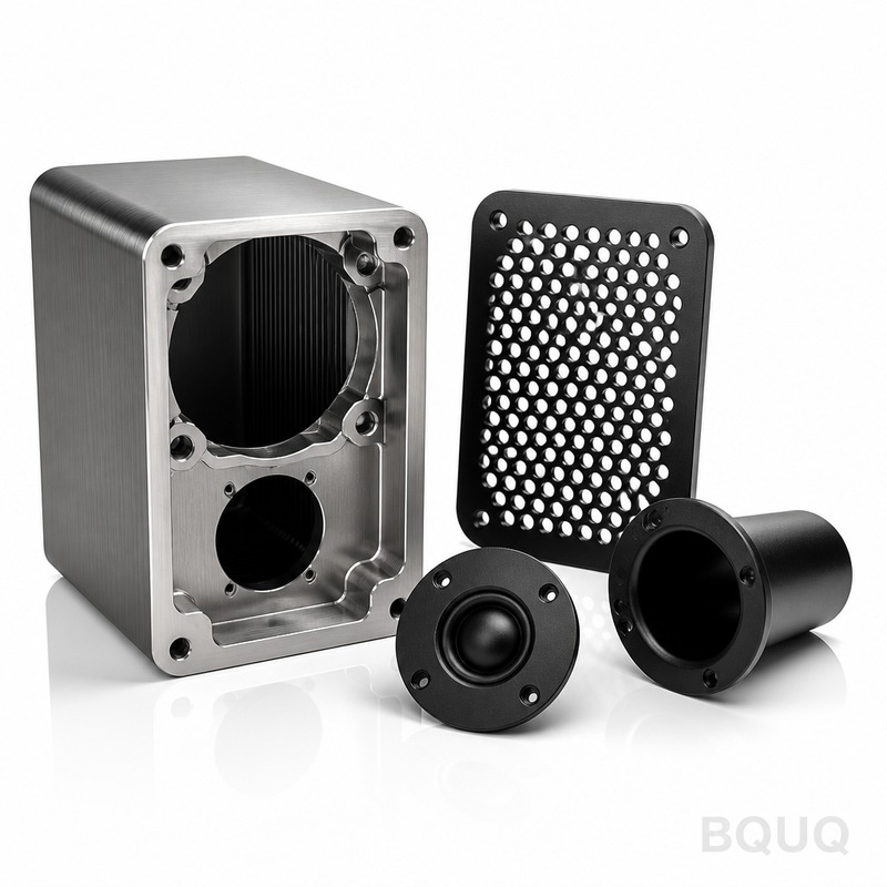 Pièces de boîtier d'enceinte usinées CNC | Fabrica