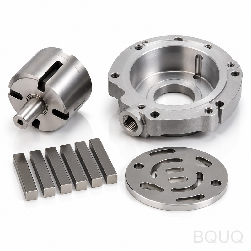 Pièces de Pompe à Vide Usinées CNC | Fabrication d