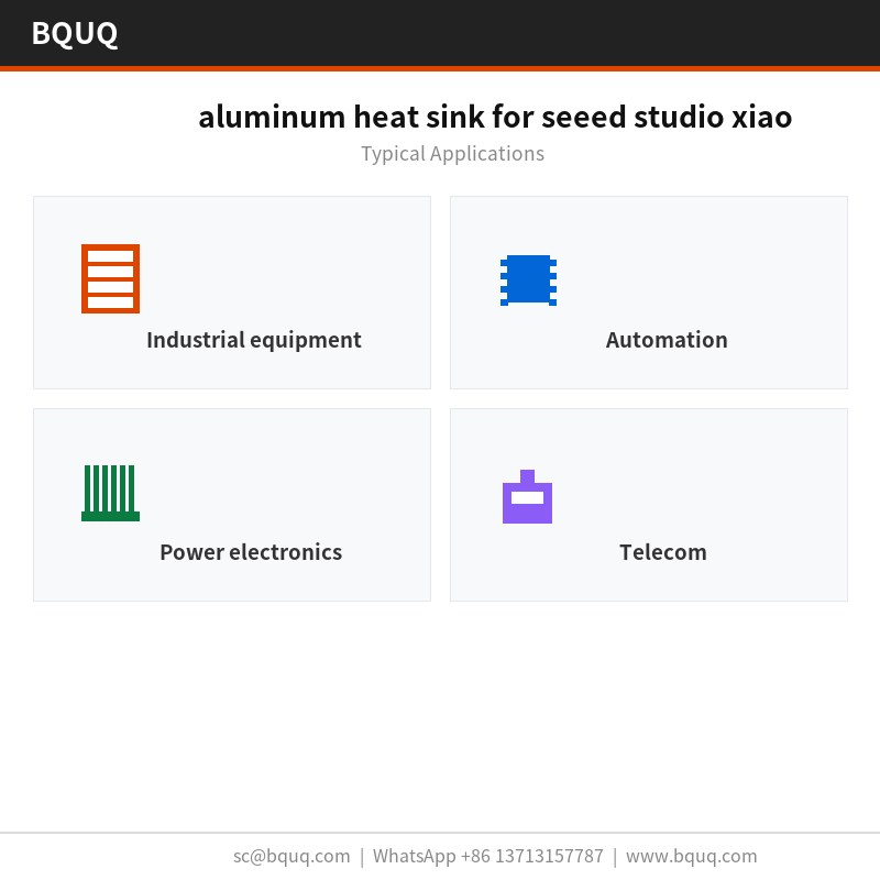 dissipateur thermique en aluminium pour seeed studio xiao
