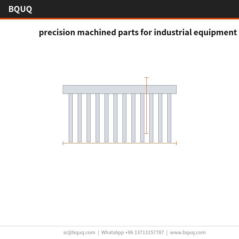 Pièces usinées de précision pour équipements industriels